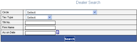 MP VAT Dealer Search using Name and TIN Number
